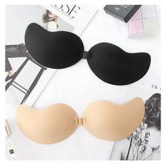 Invisible Push Up Bra Backless Strapless Bra Seamless Front Closure Bralette Underwear