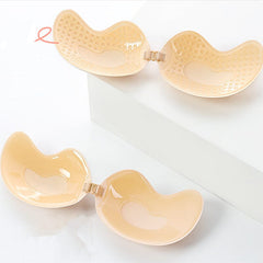 Invisible Push Up Bra Backless Strapless Bra Seamless Front Closure Bralette Underwear