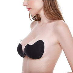 Invisible Push Up Bra Backless Strapless Bra Seamless Front Closure Bralette Underwear